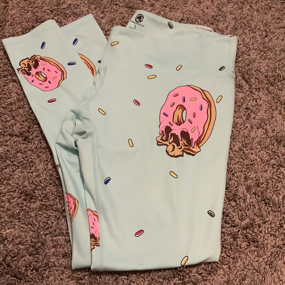 Feed me fight me leggings